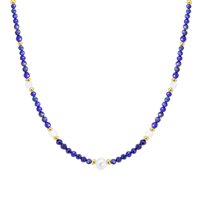 Collana Chi Mi Ama Gioielli Donna in Argento Lapislazzulo 130281